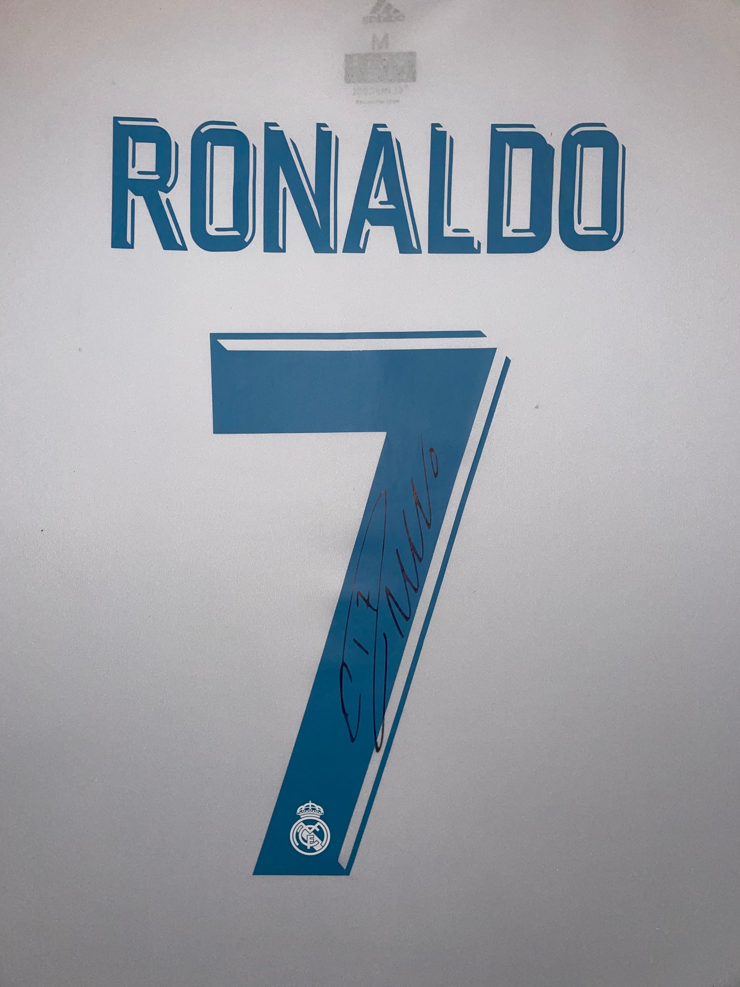 Cristiano Ronaldo Signed Real Madrid 2017/18 Framed Home Shirt with COA
