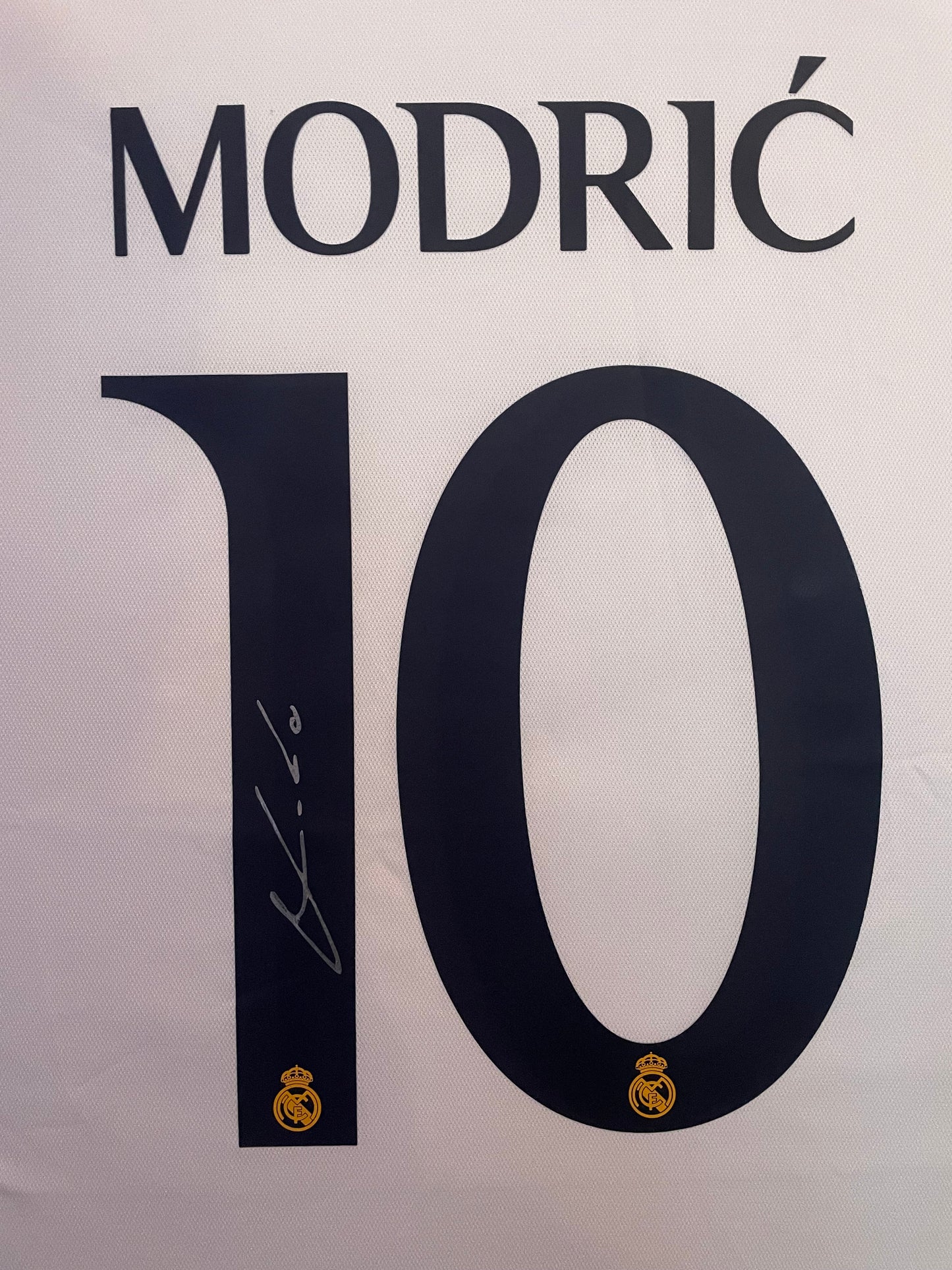 Luka Modric Signed Real Madrid 2023/24 Framed Home Shirt with COA