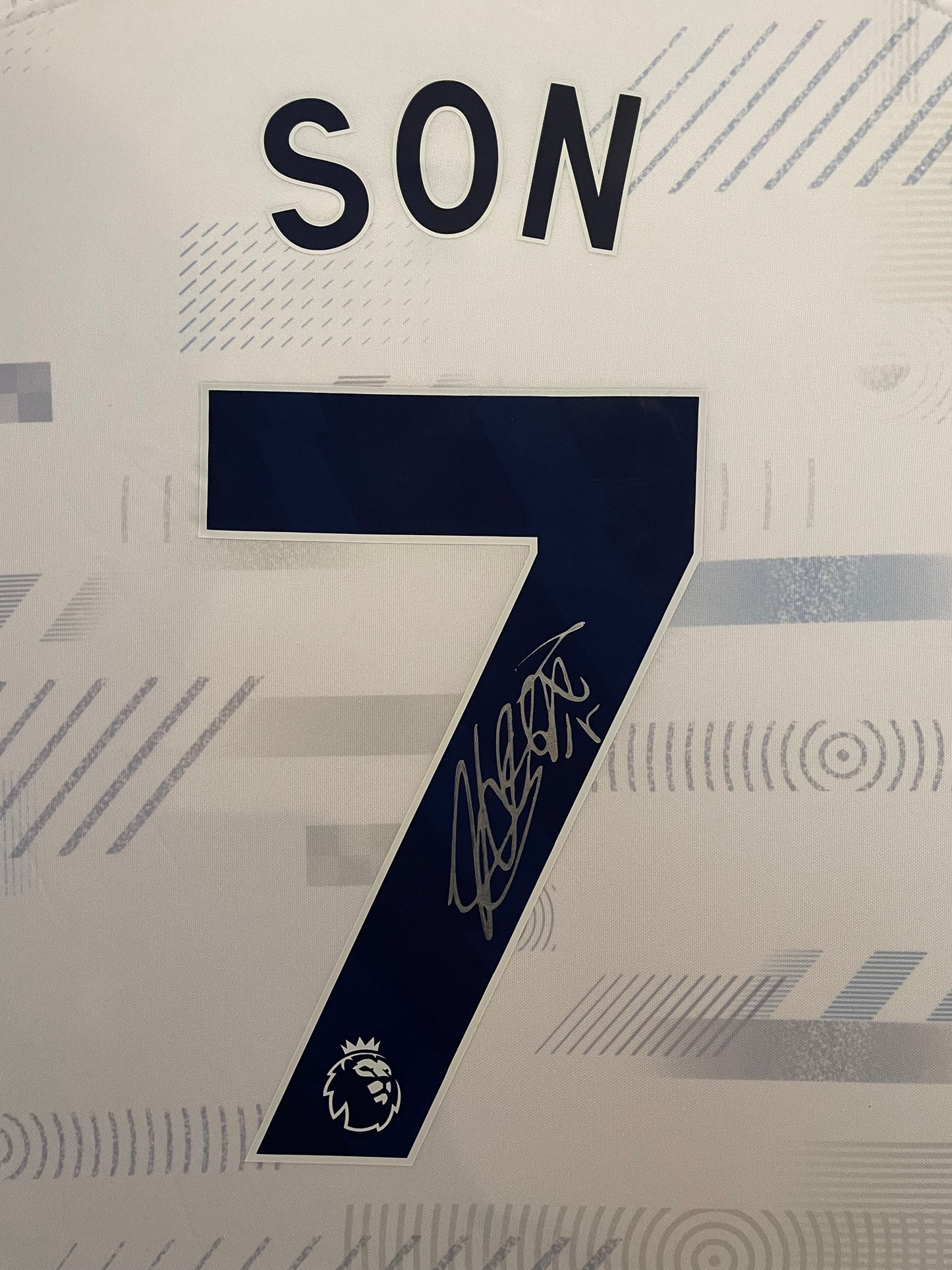 Son Heung-min Signed Tottenham 2023/24 Framed Home Shirt with COA